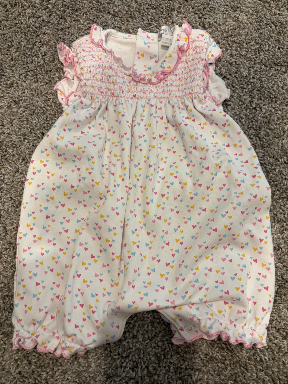 Kissy kissy romper